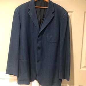 Ermenegildo Zegna Soft- 100% Cotton Denim Blazer